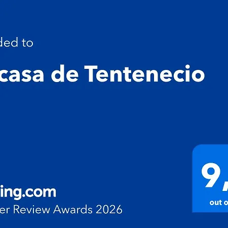 La Casa De Tentenecio Privatunterkunft